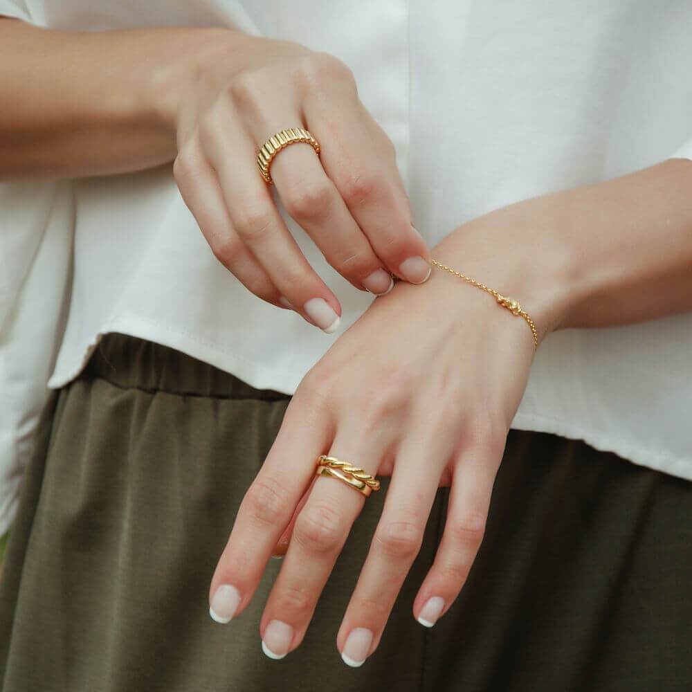 Braided Ring Silver