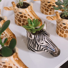 Tiger Animal Head Planter