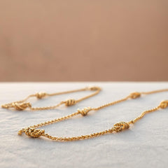 Shore Charm Necklace Silver