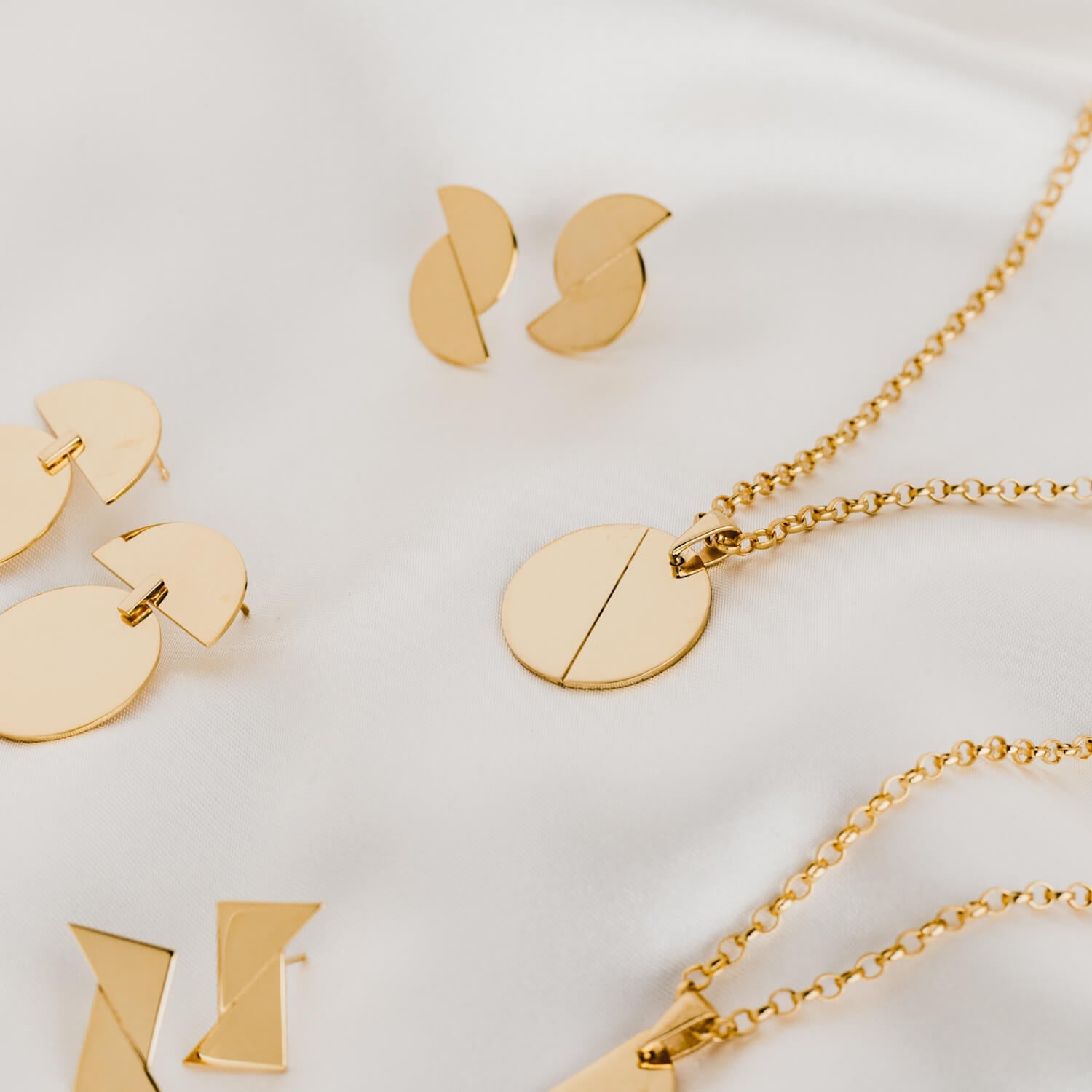 Union Dual Necklace Silver