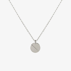 Union Dual Necklace Silver
