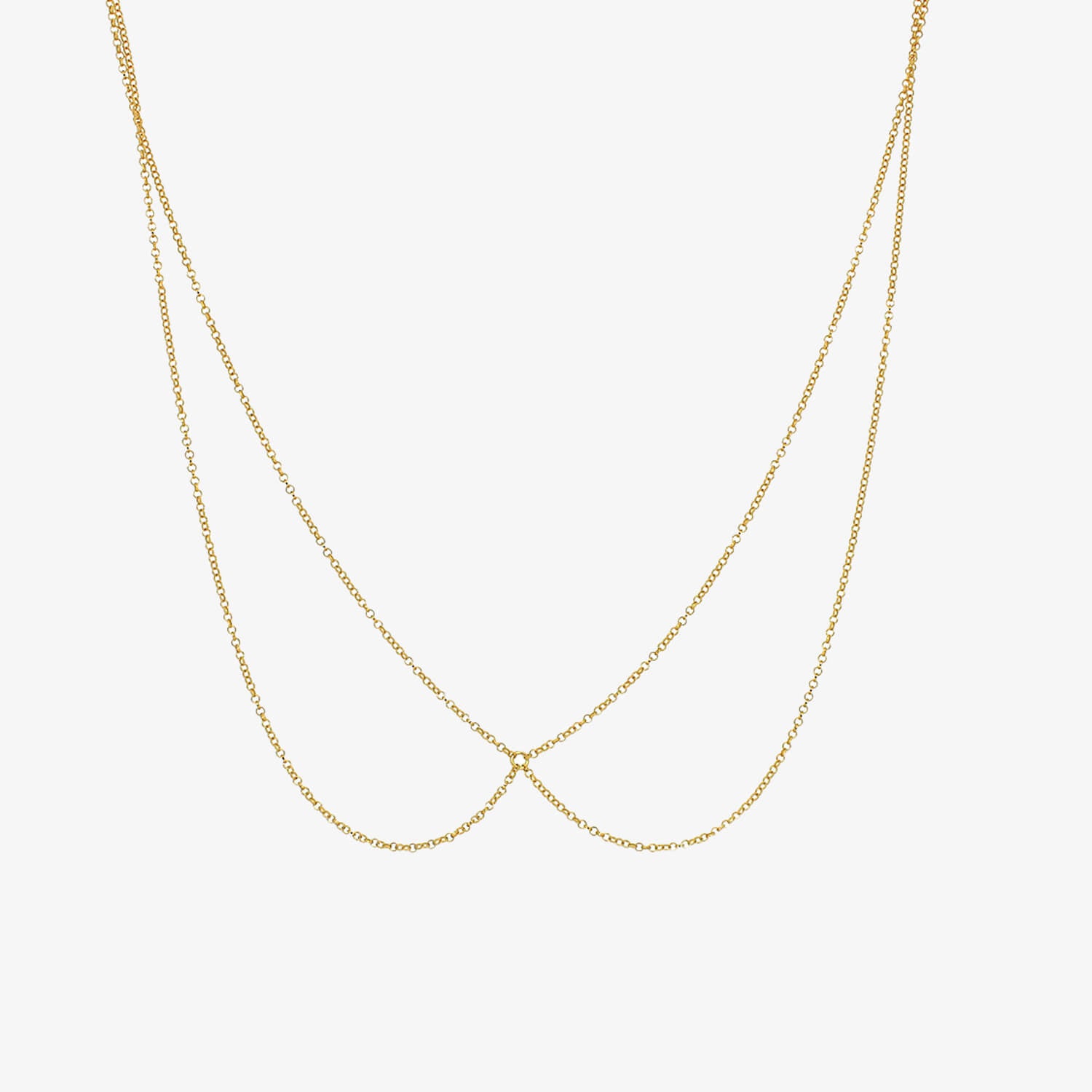 Collar Necklace Gold