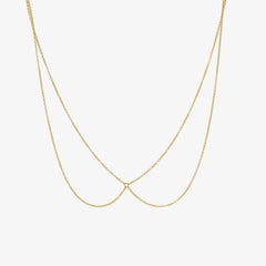 Collar Necklace Gold