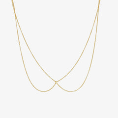Collar Necklace Gold