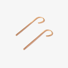 Crook Studs Rose Gold