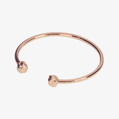 Rose gold Double Meteorite Bangle by Matthew Calvin Jewellery