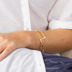 Joint Bangle Rose Gold