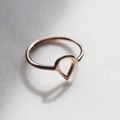 Mini Point Ring Rose Gold