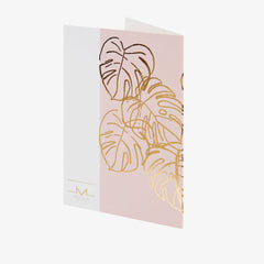 Multi Monstera Greetings Card