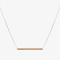 Medium Tube Necklace Rose Gold