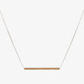 Medium Tube Necklace Rose Gold