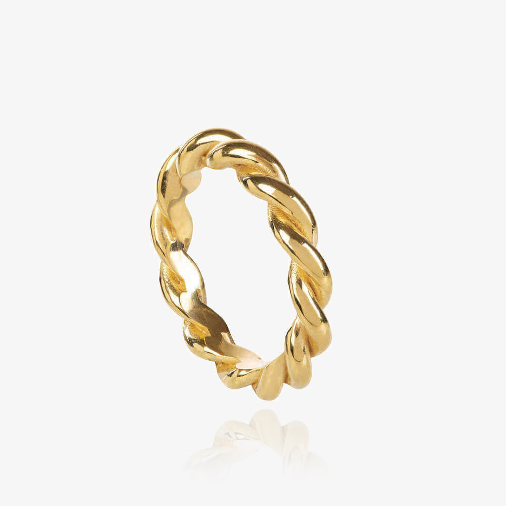 Braided Ring Gold