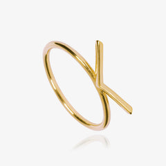Linear Ring Gold