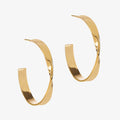 Mobius Hoops 28mm Gold