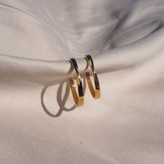 Mobius Hoops 28mm Gold