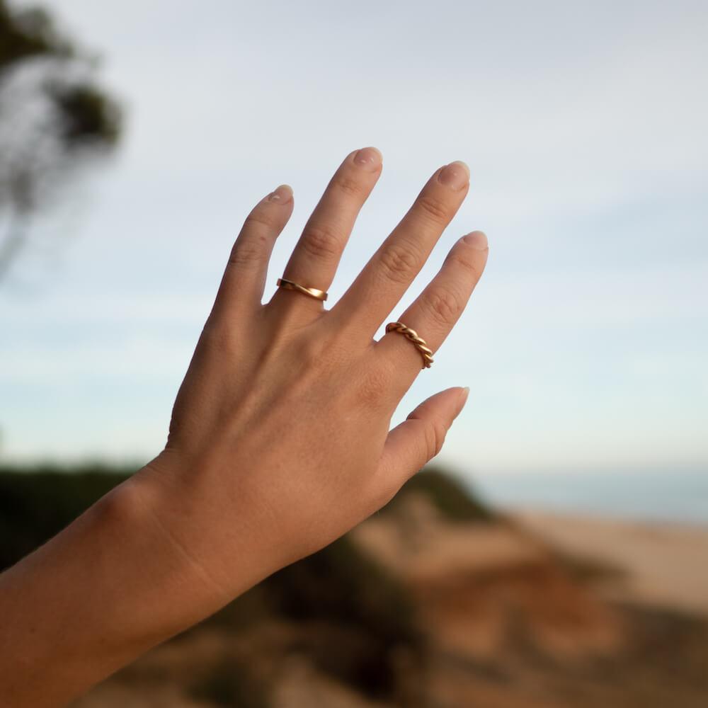 Mobius Ring Silver