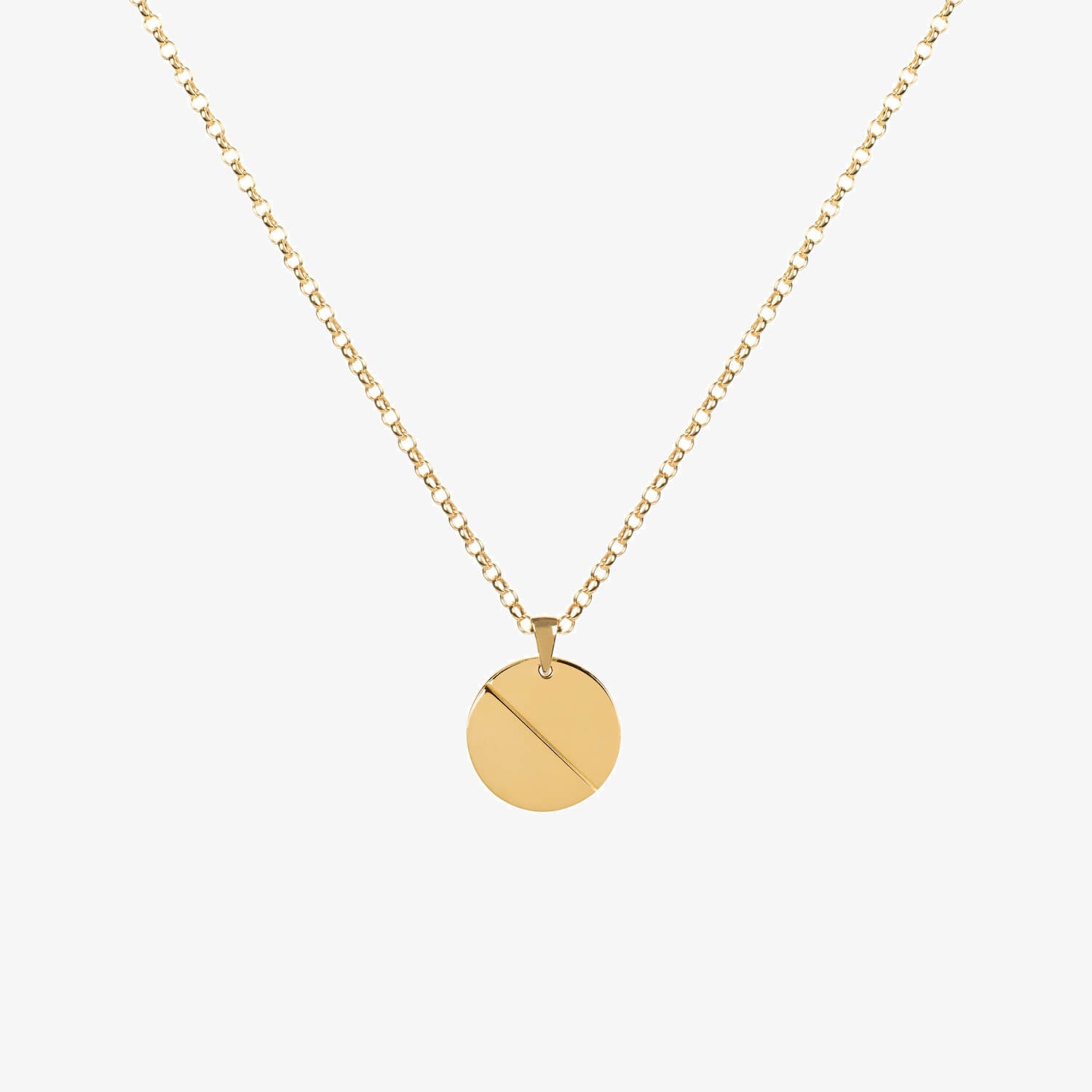 Union Dual Necklace Gold