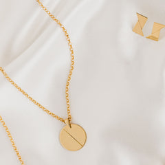 Union Dual Necklace Gold