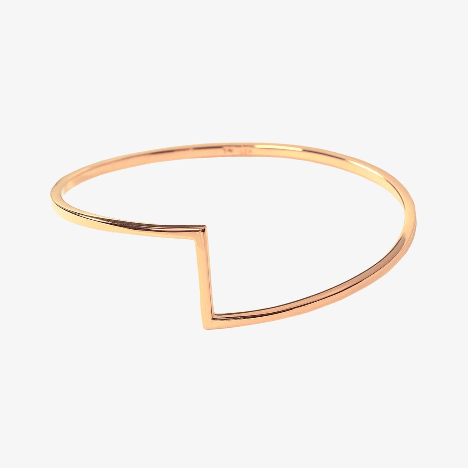 Joint Bangle Rose Gold