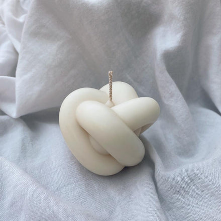 Green Knot Soy Candle