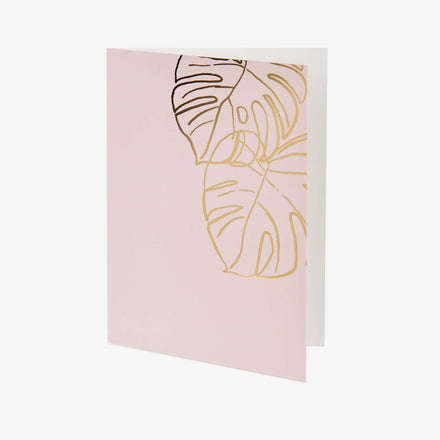 Monstera Greetings Card