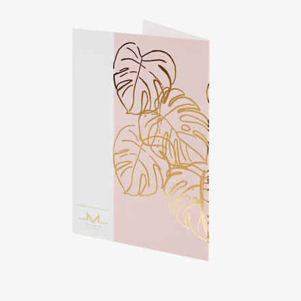 Multi Monstera Greetings Card