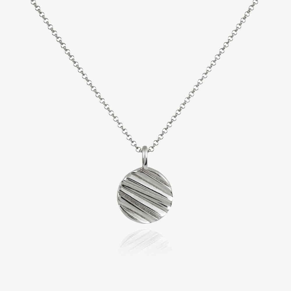 Origins Necklace made by Matthew Calvin in solid sterling silver