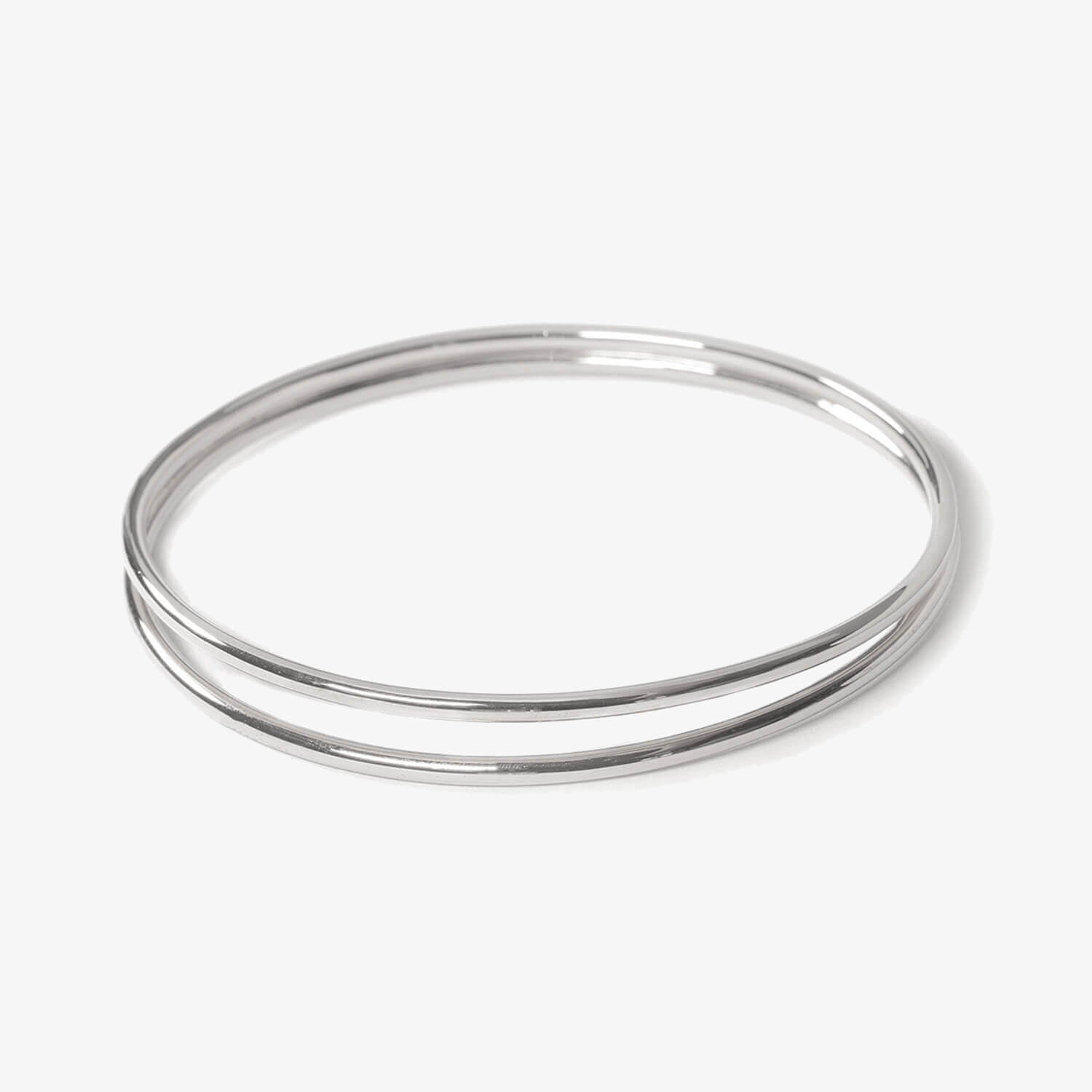 Strand Bangle Silver